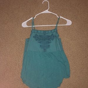 Teal tank WORN ONCE